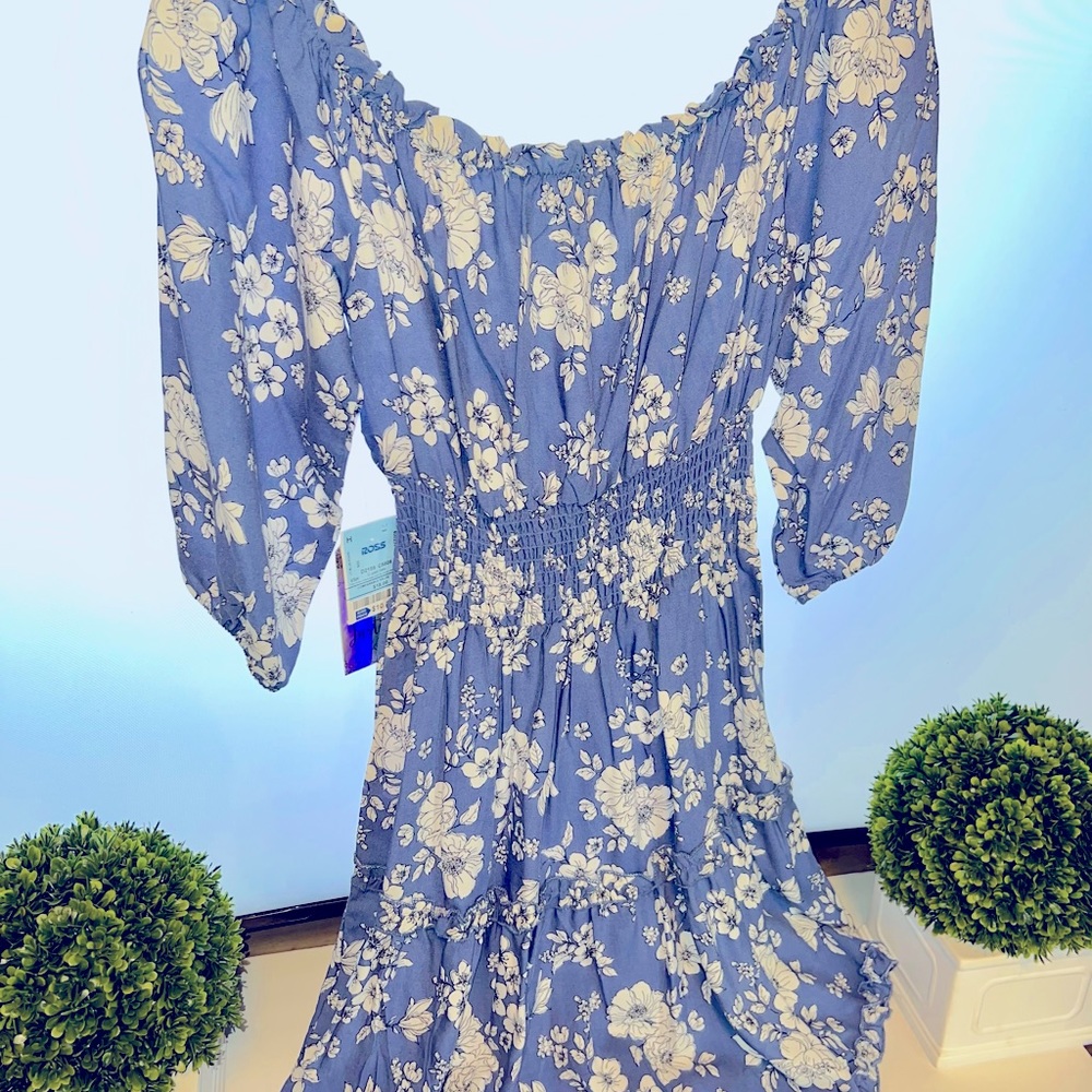 NEW GIRL’S BLUE JUSTIFY JUNIORS DRESS/ SIZE:M - Picture 2 of 4